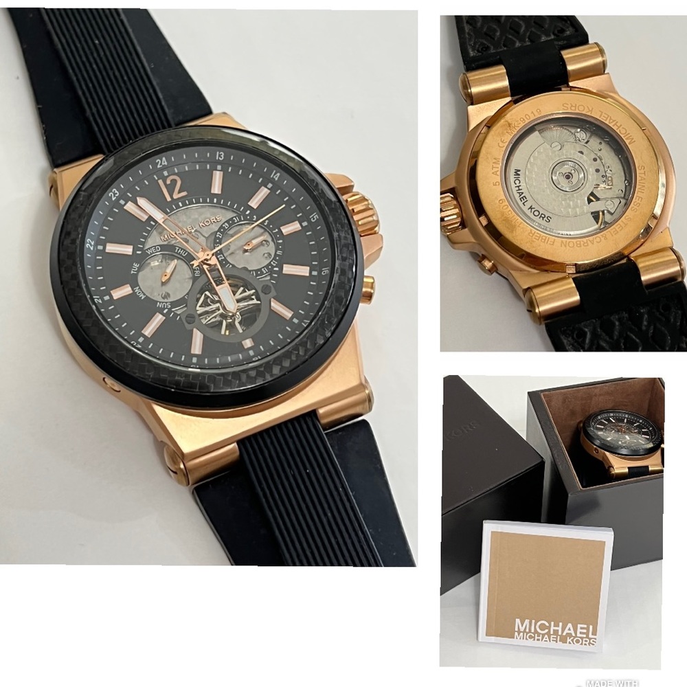 Michael Kors Dylan Automatic Chronograph Men’s Watch MK9019